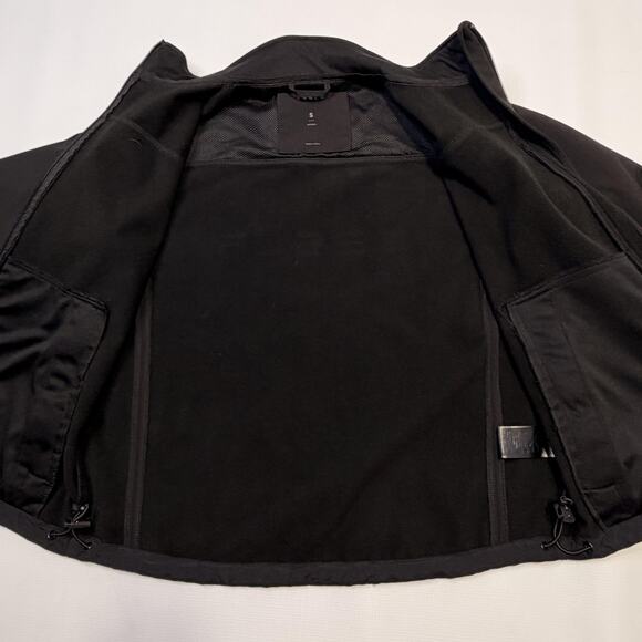 Tesla Jacket Womens Small Black Softshell Full Zip Fleece Lined Logo Embroidered - Picture 10 of 12